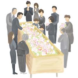 お別れの時間をゆっくり大切にしたい